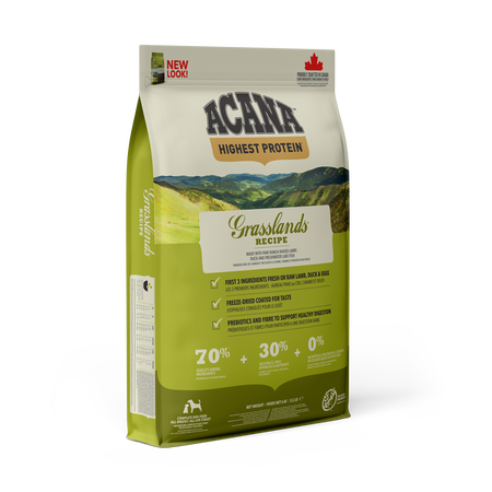 Acana Highest Protein Grasslands Recipe Dry Dog Food