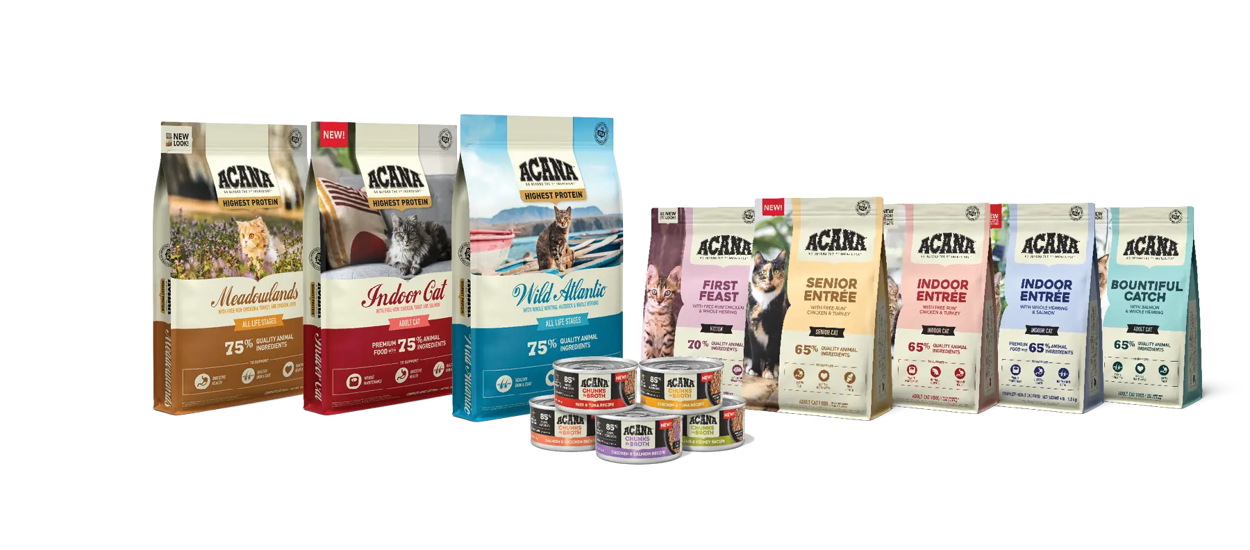 Acana Cat Lineup